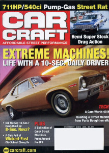 CAR CRAFT 2005 FEB - SIX-PACK, BAD-BOY STREETERS